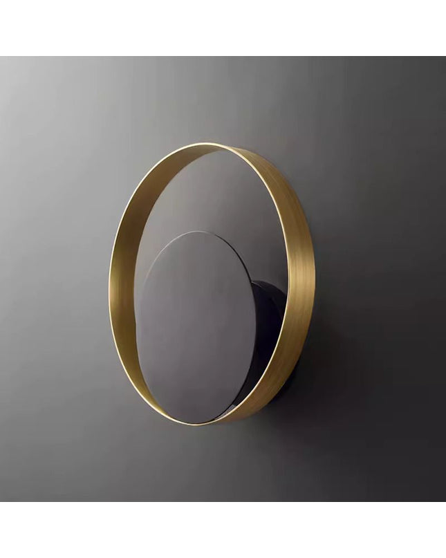 Wall lamp (Sconce) CIRCLE by Rodesigne — brass wall sconce lamp, designer lighting by RODESIGNE