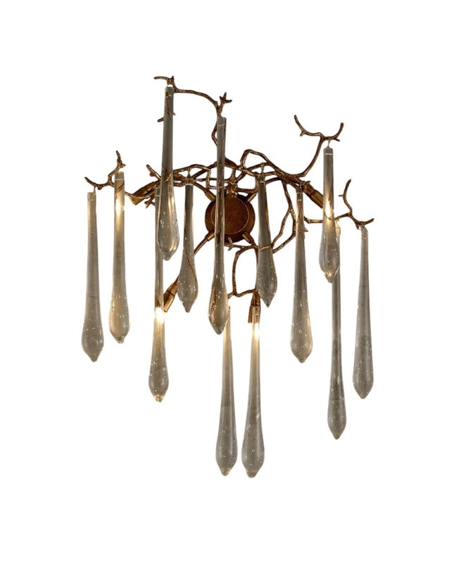 Wall Sconce AQUIP — brass wall sconce lamp, designer lighting by RODESIGNE