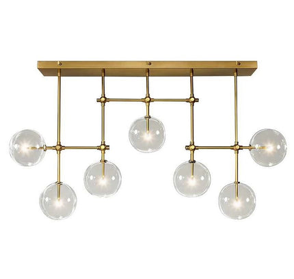 Chandelier MOBLINE by Rodesigne — glass designer chandelier, custom lighting by RODESIGNE