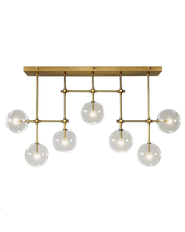 Chandelier MOBLINE by Rodesigne — glass designer chandelier, custom lighting by RODESIGNE