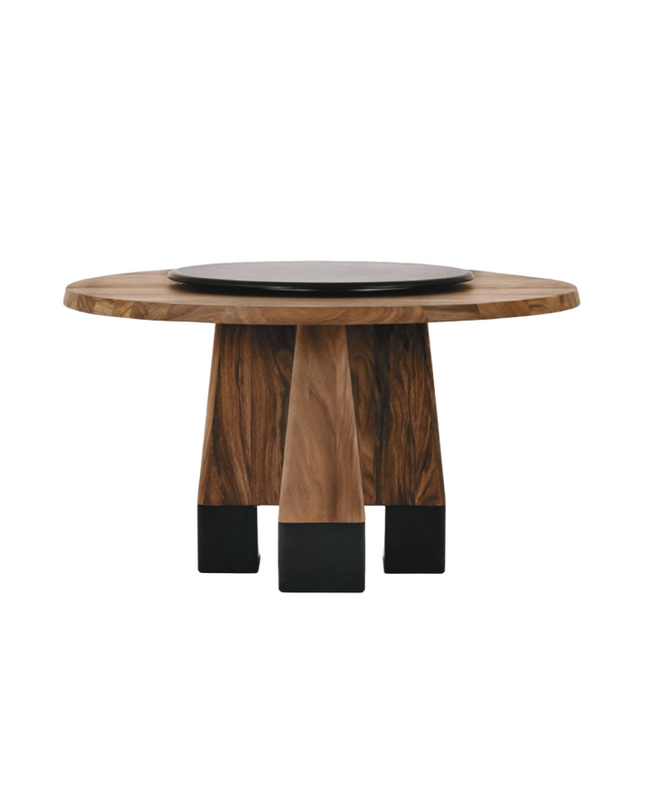 Dining Table TOLONSA CIRCLE — designer dining table, custom furniture by RODESIGNE