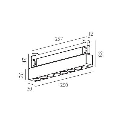 Recessed Light MOBIUS-02 — recessed light, technical lighting by RODESIGNE