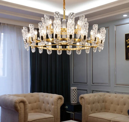 Chandelier ALIGERO — designer chandelier, custom lighting by RODESIGNE