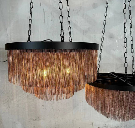 Chandelier CHAINER — designer chandelier, custom lighting by RODESIGNE
