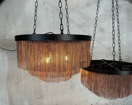 Chandelier CHAINER — designer chandelier, custom lighting by RODESIGNE