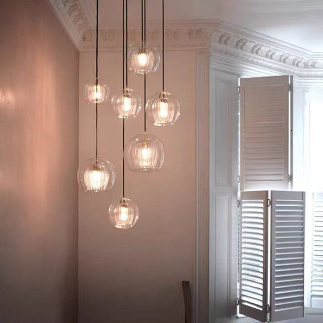 Pendant Light PLEATED CRYSTAL by Romatti