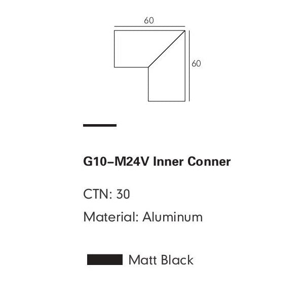 Corner Mount PARATA-M24
