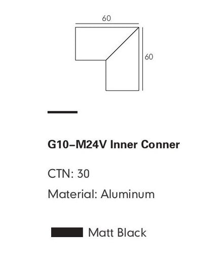 Corner Mount PARATA-M24