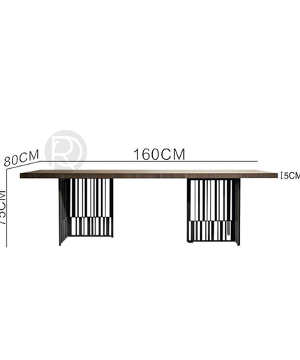 Designer Dining Table CODEX by Romatti