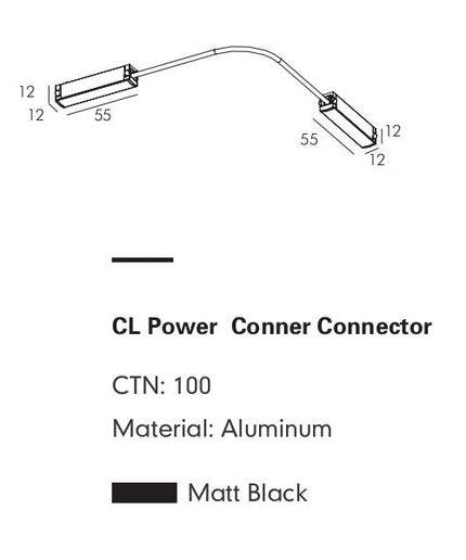 Corner Connector FABIO