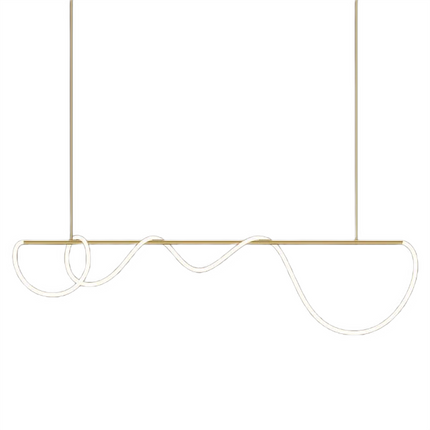Chandelier TRACER LUX by Rodesigne — brass designer chandelier, custom lighting by RODESIGNE