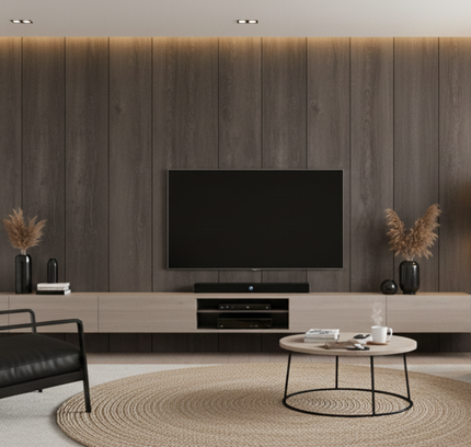 Wall Panel ANCIENT WOOD BOARD — decorative acoustic wall panel, sound absorption by RODESIGNE