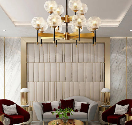 Chandelier VAKKERA — designer chandelier, custom lighting by RODESIGNE