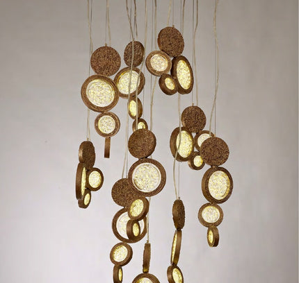 Chandelier JIRRA — designer chandelier, custom lighting by RODESIGNE