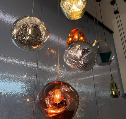 Pendant lamp IVREA by Rodesigne — glass modern pendant light, custom designer lighting by RODESIGNE