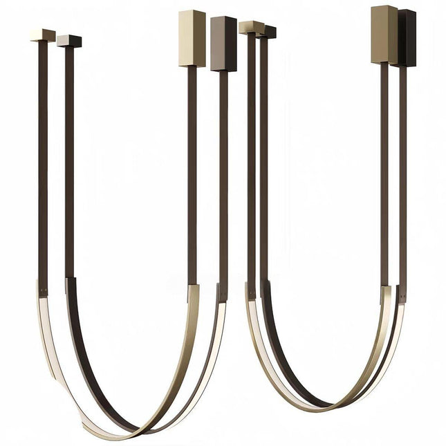 Chandelier U-SPECTRUM — designer chandelier, custom lighting by RODESIGNE