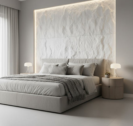 Panel THICKER STONE — decorative acoustic wall panel, sound absorption by RODESIGNE
