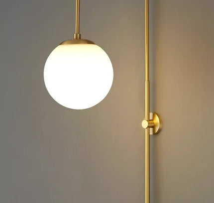 Wall Sconce LUCH — brass wall sconce lamp, designer lighting by RODESIGNE