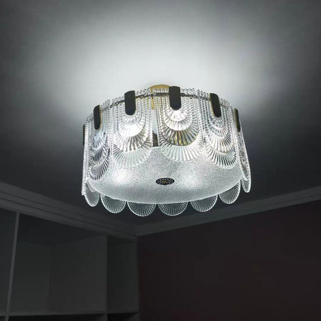 Chandelier ERNESTA — glass designer chandelier, custom lighting by RODESIGNE