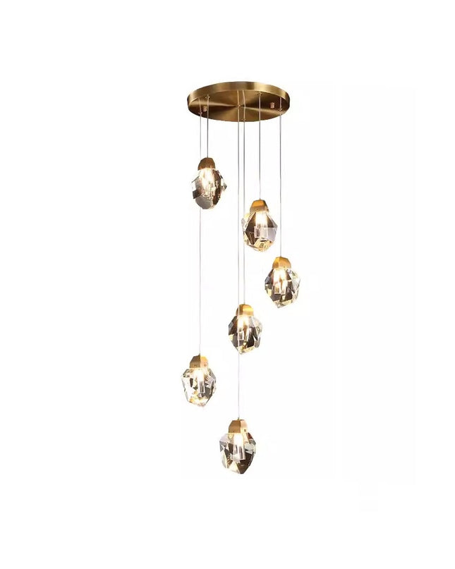 Chandelier DIALA CASCADE — designer chandelier, custom lighting by RODESIGNE