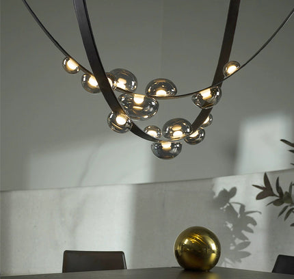 Chandelier BERDENTE — designer chandelier, custom lighting by RODESIGNE