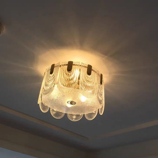 Chandelier ERNESTA — glass designer chandelier, custom lighting by RODESIGNE