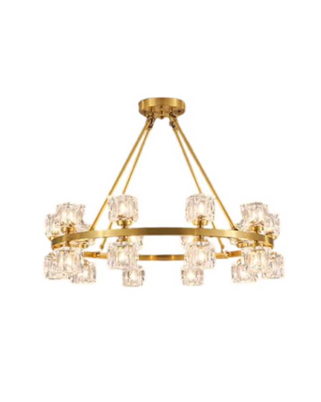 Chandelier BRAVOLLY — designer chandelier, custom lighting by RODESIGNE