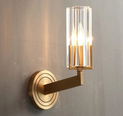 Wall Sconce SIERRA — brass wall sconce lamp, designer lighting by RODESIGNE