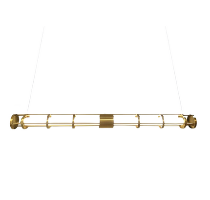 Chandelier CAGE TUBA — designer chandelier, custom lighting by RODESIGNE