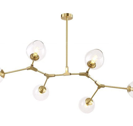 Chandelier BRANNA by Rodesigne — brass designer chandelier, custom lighting by RODESIGNE