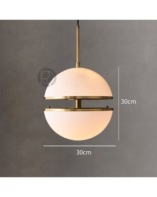 Pendant lamp HEMISPHERE by Rodesigne