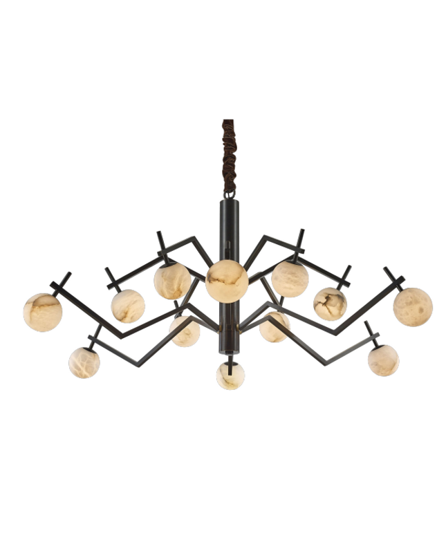 Chandelier SARENTA — designer chandelier, custom lighting by RODESIGNE