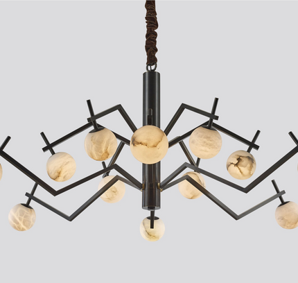 Chandelier SARENTA — designer chandelier, custom lighting by RODESIGNE