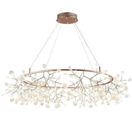 Chandelier HERACLEUM — designer chandelier, custom lighting by RODESIGNE