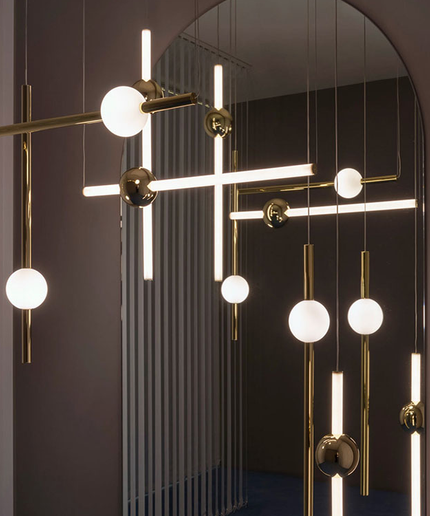 Pendant lamp ORION GLOBE by Rodesigne