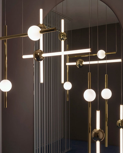 Pendant lamp ORION GLOBE by Rodesigne