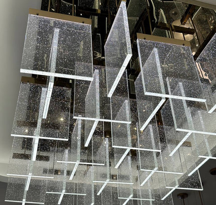Chandelier OFESTA — designer chandelier, custom lighting by RODESIGNE