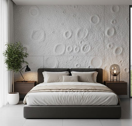 Panel METEOR CRATER — decorative acoustic wall panel, sound absorption by RODESIGNE