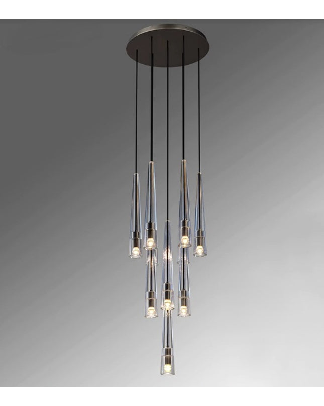 Chandelier Apollinaire — designer chandelier, custom lighting by RODESIGNE