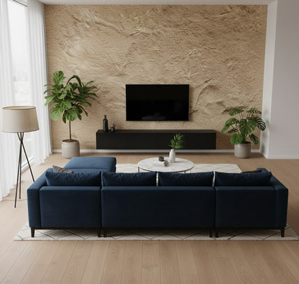 Wall Panel ITALY HUGE TRAVERTINE — decorative acoustic wall panel, sound absorption by RODESIGNE