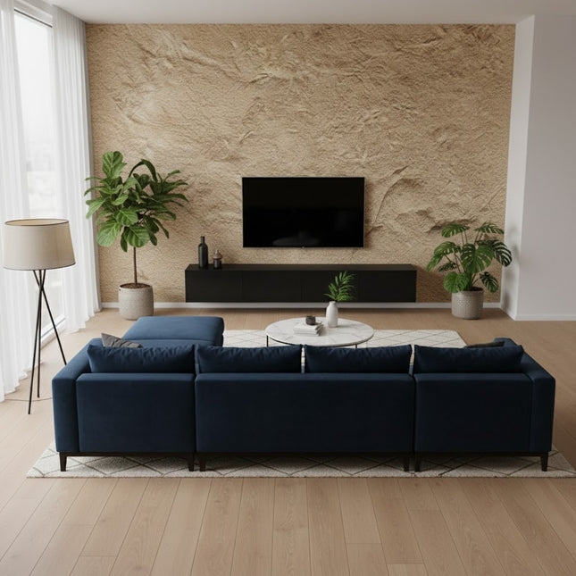 Wall Panel ITALY HUGE TRAVERTINE — decorative acoustic wall panel, sound absorption by RODESIGNE