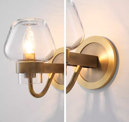 Wall lamp (Sconce) SAWENTO by Rodesigne — glass wall sconce lamp, designer lighting by RODESIGNE