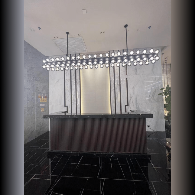 Chandelier IRTES — designer chandelier, custom lighting by RODESIGNE