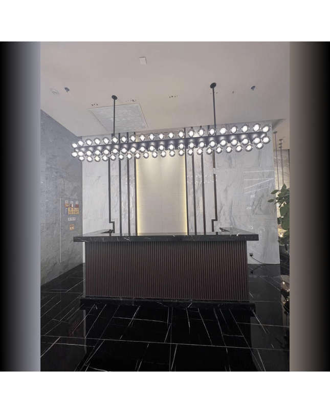 Chandelier IRTES — designer chandelier, custom lighting by RODESIGNE