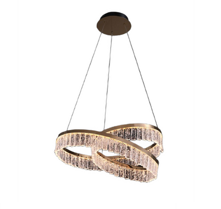 Chandelier KROWLY by Rodesigne — brass designer chandelier, custom lighting by RODESIGNE