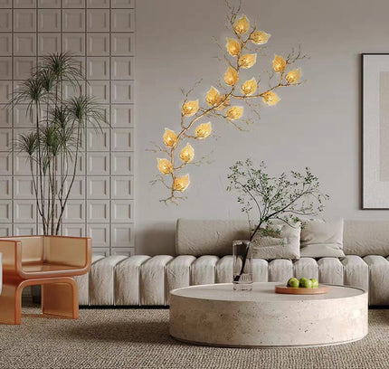 Wall Sconce LOMMA — brass wall sconce lamp, designer lighting by RODESIGNE