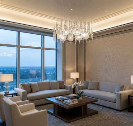 Chandelier ONTARES — designer chandelier, custom lighting by RODESIGNE