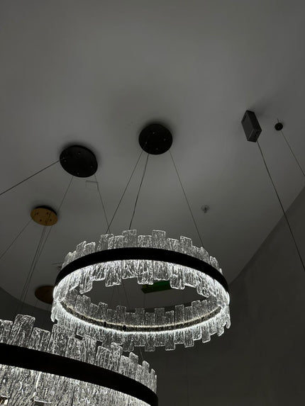 Chandelier OTTORO by Rodesigne — brass designer chandelier, custom lighting by RODESIGNE