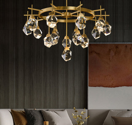 Chandelier DIALA — designer chandelier, custom lighting by RODESIGNE