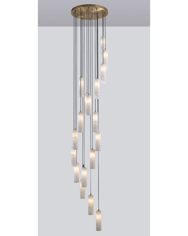 Chandelier HANDE — designer chandelier, custom lighting by RODESIGNE